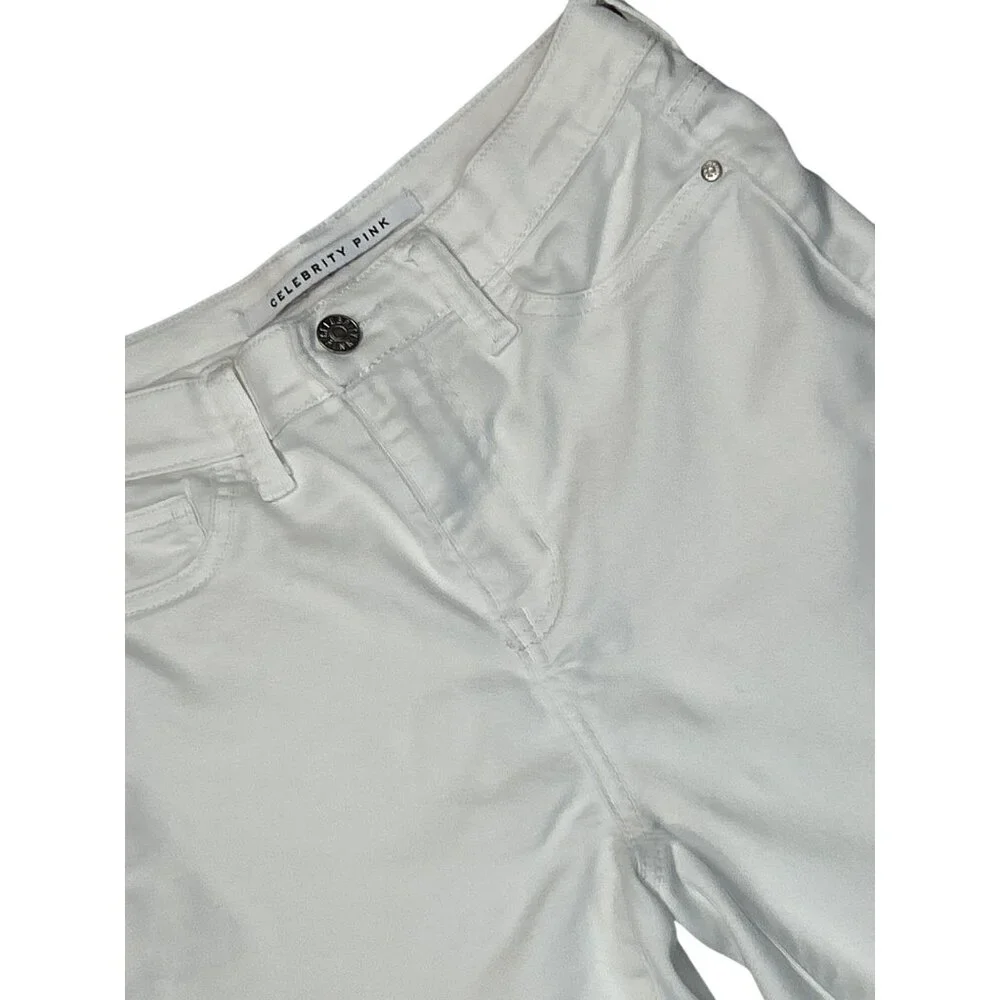 (5 for $25)‎ Celebrity Pink High Rise Skinny Ankle Lightly Distressed Jeans - Picture 5 of 6